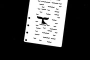water Bullet Stencil / Journal Stencil /fishes   Notebook Stencil/ Planner Stencil/ Planner Accessory/board   Plastic stencil