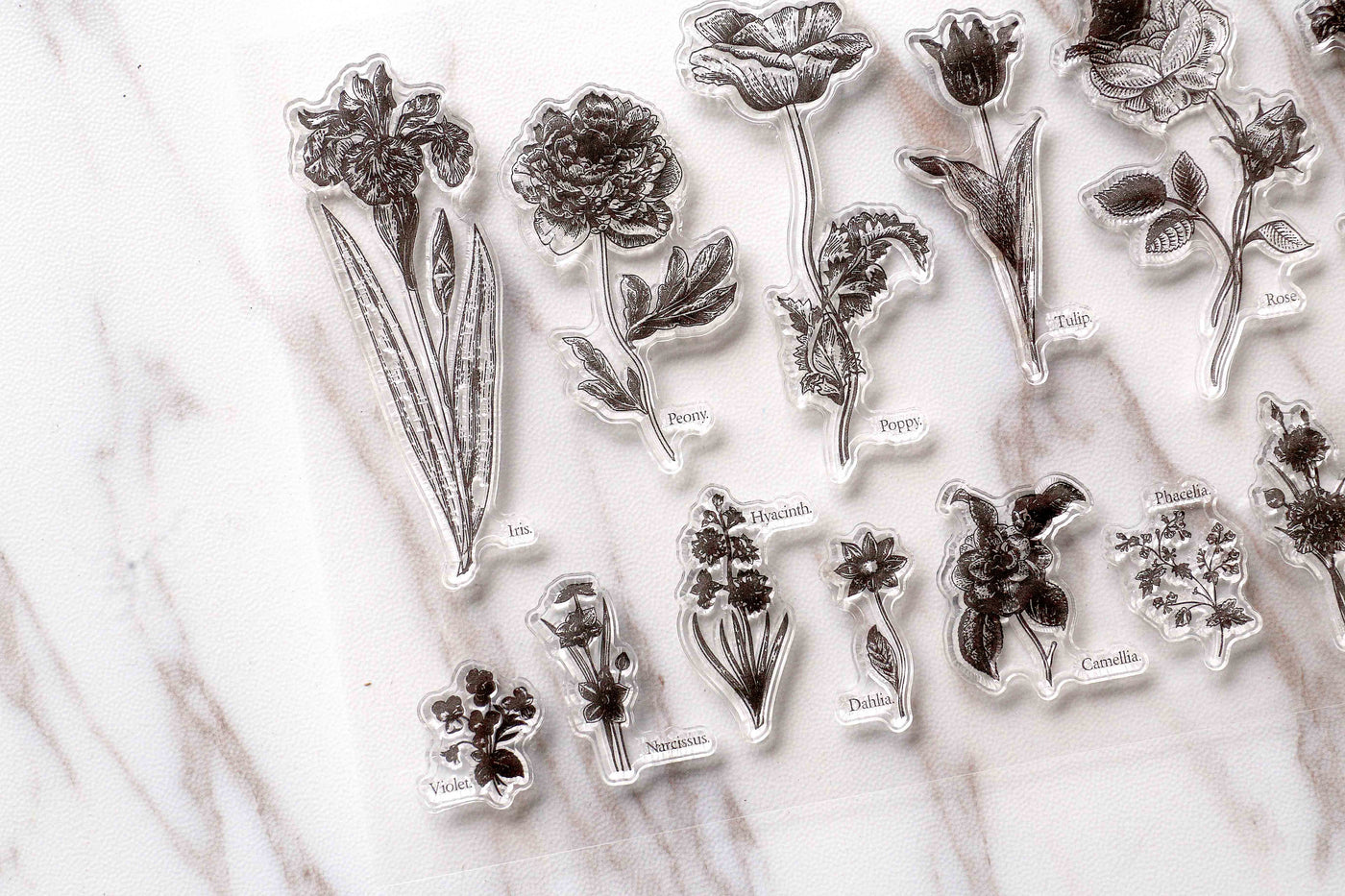 cute flowers  Clear Rubber Stamp/beautiful rose  Clear Stamp/lris peony ,poppy, tulip transparent clear stamp/lily many beautiful flowers