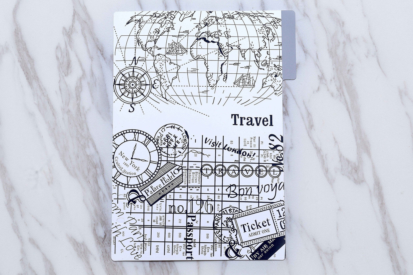 Set of 4  Coffee Shop  Planner dividers/pencil and bags  A5 size paper planner dividers/bread  planners dividers/world map planner dividers