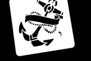 Anchor Stencil/ Rope Plastic Stencil /Bullet Journal Stencil/Anchor  Stencil Journal /Scrapbook Stencil