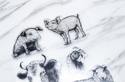 sheep clear Stamp/animal  Rubber Stamp/Goat Clear Transparent Stamp/ pigs  clear stamp / rooster clear stamp