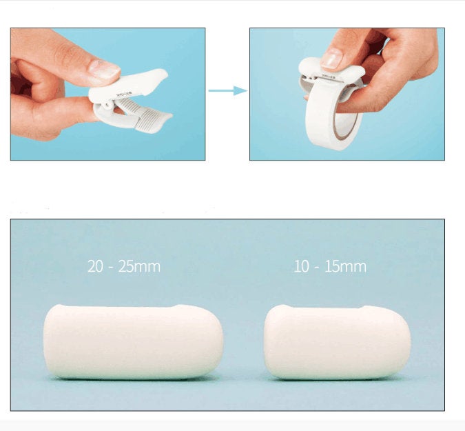 Clip-on Washi Tape Cutter /masking tape cutter | planner/ washi tape  Cut Clip /scrapbooking/ japanese stationery