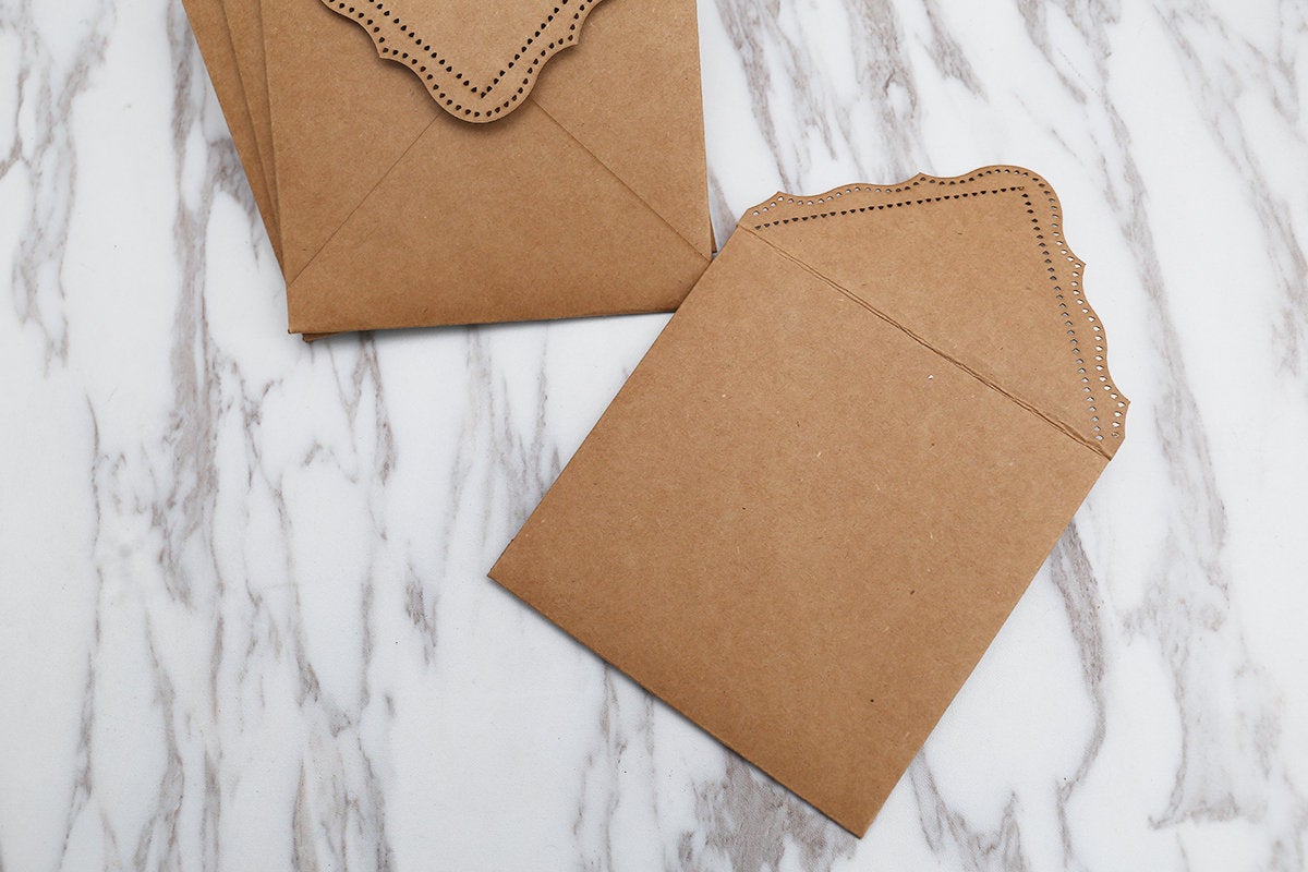 Kraft Paper CD Sleeve/Kraft Paper Envelopes / Kraft Wedding Envelope/Photographer Packaging/ Photographer CD Packaging