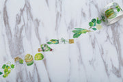 Green food Washi Tapes/ vegetable Washi Tape/kitchen Washi / Masking tape/ japanese washi tape/Planner Supplies