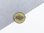 Retro airplane Wax Seal Stamp/plane Wax Seal Stamp/aircraft Wedding wax seal stamp/wedding wax seal kit