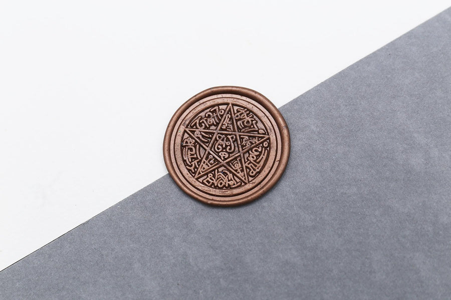 Wiccan Star Wax Seal / Star Wax Seal Stamp /Wax seal kit /Sealing Wax Stamp/