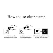 Tree and leaves clear Stamp/falling leaf Rubber Stamp/tree Clear Transparent Stamp/happy birthday clear stamp /clear stamps