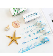 Blue Sky Washi Tapes/5 rolls starry sky Washi Tape Gift Box/Washi tape Set/ Star,leaves,flower Washi tape/ japanese washi tape/planner tape