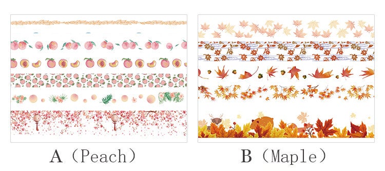 Blue Sky Washi Tapes/5 rolls starry sky Washi Tape Gift Box/Washi tape Set/ Star,leaves,flower Washi tape/ japanese washi tape/planner tape