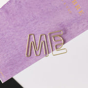 26 pc Letter Paper Clips/Personalised Paper Clip/Office Supplies,/Midori Clip Planner Accessories