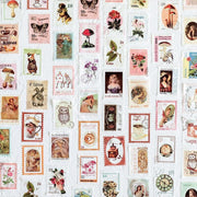Set of 8 ancient postage stamp washi tape/Midcentry washi tape/japanese washi tape/Planner Supplies