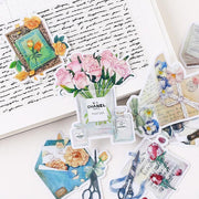 Jewelry stickers /Vintage Stickers/Noble afternoon tea Stickers/ Scrapbook Sticker/flake stickers for planner