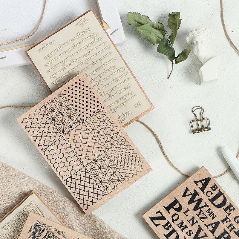 Wooden stamps /Vintage wooden stamp / Literature and art wooden stamp/ masking wooden stamp/rubber stamp