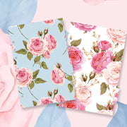The roses Planner dividers/Flowers in full bloom  plastic  A5 planner dividers/Painting flower  planners dividers