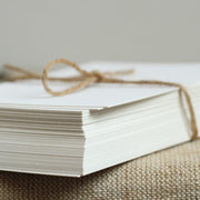 4X6 flat Blank white Paper Cards, 100pcs Thank you card pack, Blank Business Cards, Wedding place cards