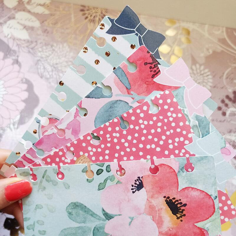 Flower Planner dividers /flowers Gardens Planner dividers/Painting Flowers planner dividers