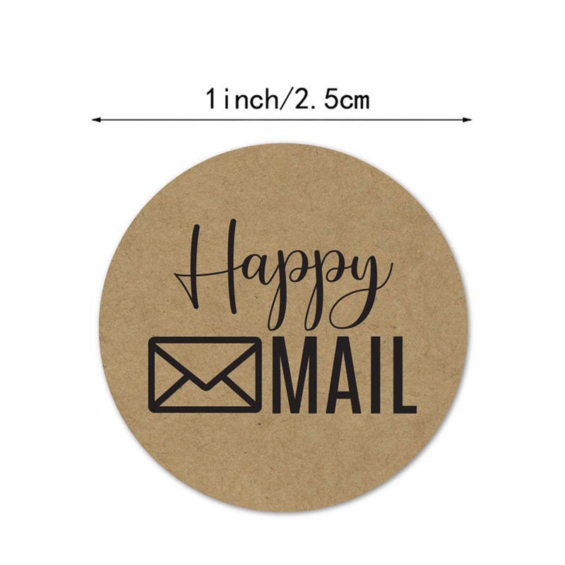 Happy mail stickers roll/ air mail stickers/ envelope stickers/ happy mail tape