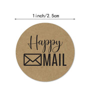 Happy mail stickers roll/ air mail stickers/ envelope stickers/ happy mail tape