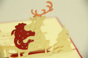 Black Friday 50%OFF Funny Santa  for Christmas in Pop up card/ happy new year