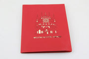 3D Westminster Abbey in London Pop up card gift