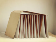 A4 Accordion album // Kraft Scrapbook Album // Wedding Album // Wedding Guest Book/ PA010