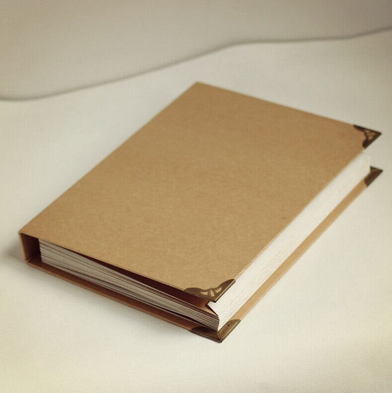 A4 Accordion album // Kraft Scrapbook Album // Wedding Album // Wedding Guest Book/ PA010