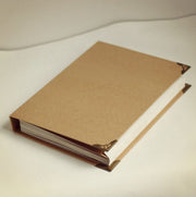 A4 Accordion album // Kraft Scrapbook Album // Wedding Album // Wedding Guest Book/ PA010