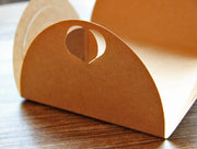 Set of CD sleeves heart button case - Recycled Kraft CD Sleeves DVD wedding favors,gift photography packaging