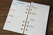 A5 Planner Insert /Filofax printed inserts /Monthly inserts /Weekly inserts / To do list / Daily grid/NB0052A5