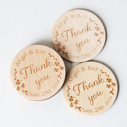 Wood Save-The-Date Magnets