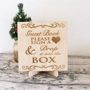 Drop Box, Wedding Guest Book, Mason Jar Wedding Guest Book, Unique Guest Book, Guest Memory Ideas, Personalized Wedding Guest Book